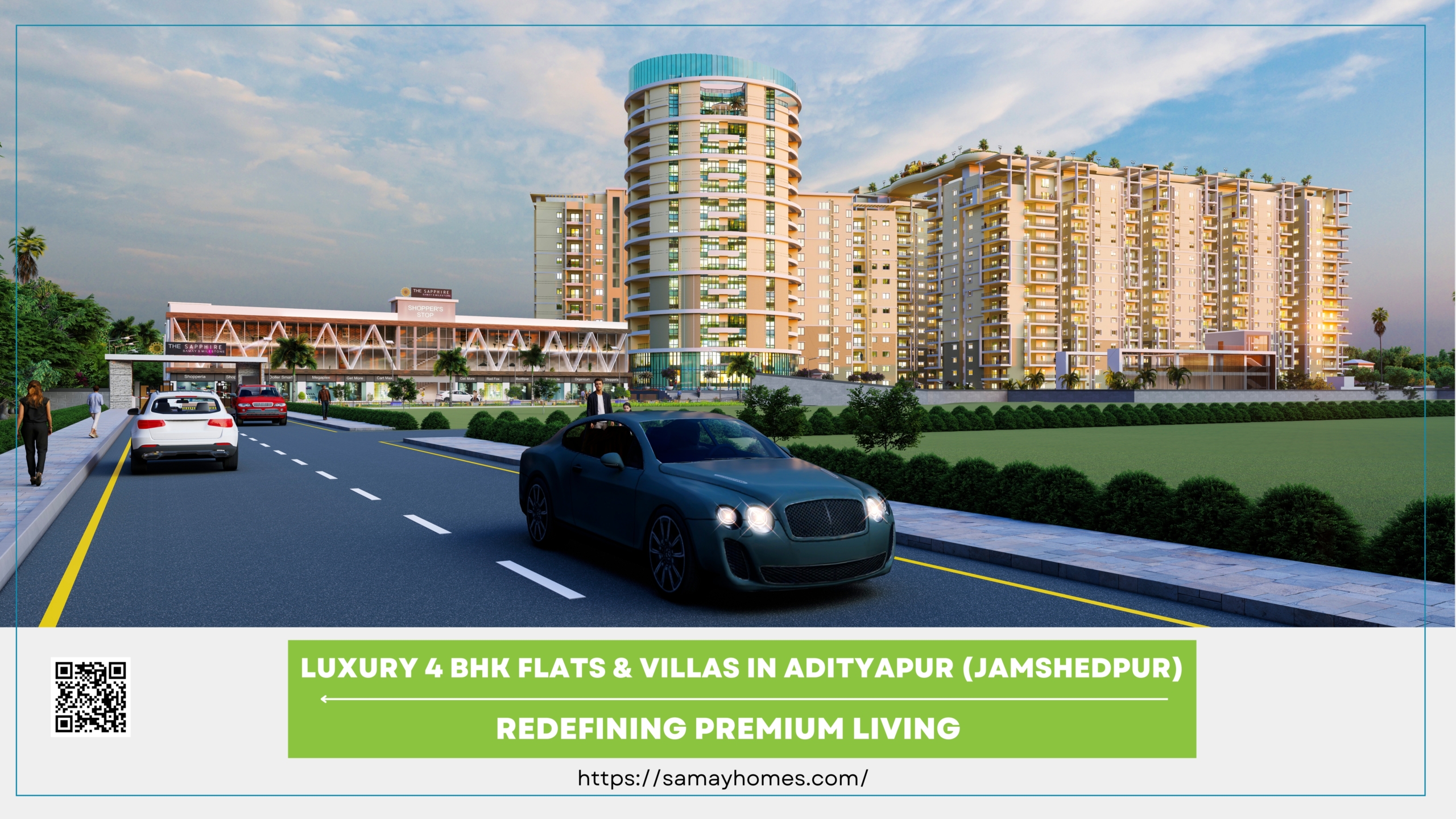 Luxury 4 BHK Flats & Villas in Adityapur Jamshedpur – Redefining Premium Living